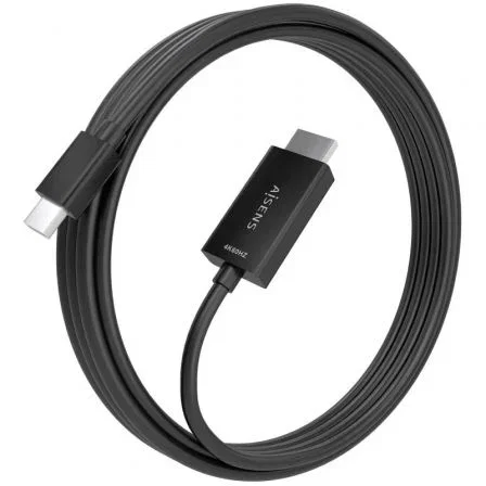 Aisens Cable Conversor Mini DP a HDMI 4K@60Hz, 3m, Negro